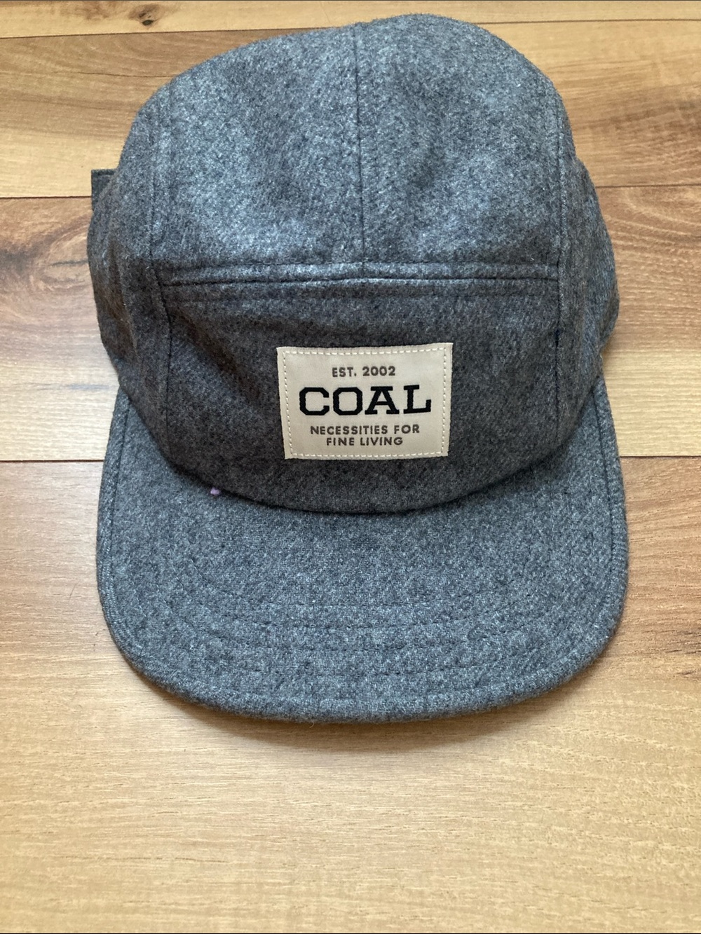 COAL Gray Wool Blend Baseball Cap
